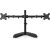 Nedis MMDOSD110BK Galda monitora stiprinājums 2 ekrāniem 15–32" 75 x 75/100 x 100 (pilna kustība) TV un monitoru stiprinājumi, kronšteini
