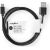 Nedis CCGT60600BK20 USB 2.0 USB-A Male USB-C™ Male 480 Mbps 2 m Uzlādes kabelis priekš Data USB kabeļi