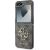 Guess PU 4G Metal Logo Case Защитный чехол для Samsung Galaxy Z Flip 6/7 FE / коричневый Чехлы - альтернативные