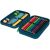 Double decker school pencil case with equipment CoolPack Jumper 2 Sunny Day Mugursomas