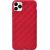 Devia Woven2 Pattern Design Soft Case iPhone 11 Pro Max red Чехлы - альтернативные