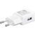 Charger Samsung EP-TA200NWE 15W + Type-C cable  white Telefonu lādētāji 220v