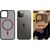 Tactical MagForce Hyperstealth 2.0 Cover Aizsargapvalks priekš iPhone 12/12 Pro / melns/sarkans Neoriģinālie Maciņi