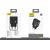 Charger Dudao A27 GaN 25W USB-C black Telefonu lādētāji 220v