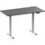 Adjustable Height Table Up Up Bjorn II Gray, Table top M Black Biroja galdi