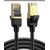 UGREEN NW107 Cable F/FTP CAT7 ar 2xRJ45 spraudņiem 1.5m / melns Tīkla vadi