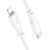 USB cable Hoco X93 PD20W USB-C to Lightning 2.0m white Data USB kabeļi