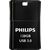 Pendrive Philips USB 3.0  128GB Pico Edition Midnight Black USB карты памяти (Flash)