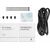 PC Power Supply DEEPCOOL PF550X-FE, Black Datoru barošanas bloki