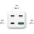 MediaRange 100W GaN Fast Charging Station 1.5m Cable Power Delivery and Quick Charge™ White Новинки смартфонов и телефонов