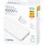Platinet power bank + USB charger 10000mAh Kit PMPB10SETW, white Новинки Компьютерная техника