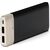 Platinet power bank Leather 11000mAh 2.1A 2xUSB Li-Po, black (43793) Новинки Компьютерная техника