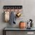 Maclean Wall-Mounted Garden Tool Organizer, steel, with hooks, max. load 30 kg, width 40 cm, MC-193 Мебель для прихожей