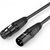 UGREEN AV130 XLR kabelis siev. - XLR vīr. 1m / melns Jaunumi - Audio-Video
