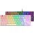 Mars Gaming  MK80 Spēļu Mehāniskā Tastatūra RGB / Brown Switch / US Klaviatūras