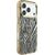 Guess IML Zebra Glitter Triangle Logo MagSafe Aizsargapvalks priekš iPhone 18 Pro / iPhone 17 Pro / zelta Neoriģinālie Maciņi