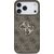 Guess 4G Big Logo Case Aizsargapvalks priekš iPhone 18 Pro / iPhone 17 Pro / brūns Neoriģinālie Maciņi