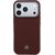Mercedes Leather Semi Wrap Wood Effect MagSafe Aizsargapvalks priekš iPhone 18 Pro / 17 Pro / bordo Neoriģinālie Maciņi
