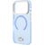 Lacoste IML Shockproof Petit Pique Gold Logo MagSafe Case Aizsargapvalks priekš iPhone 18 Pro Max / zils Neoriģinālie Maciņi