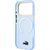 Lacoste IML Shockproof Petit Pique Gold Logo MagSafe Case Aizsargapvalks priekš iPhone 18 Pro Max / zils Neoriģinālie Maciņi