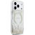 Guess Resin Bottom Glitter MagSafe Case Aizsargapvalks priekš iPhone 18 Pro / iPhone 17 Pro / zelta Neoriģinālie Maciņi