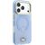 Lacoste IML Shockproof Petit Pique Gold Logo MagSafe Case Aizsargapvalks priekš iPhone 18 Pro / zils Neoriģinālie Maciņi