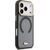 Lacoste IML Shockproof Petit Pique Gold Logo MagSafe Case Aizsargapvalks priekš iPhone 18 Pro / melns Neoriģinālie Maciņi
