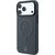 Mercedes Leather 3D MagSafe Aizsargapvalks priekš iPhone 18 Pro / 17 Pro / antracīts Neoriģinālie Maciņi
