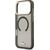 Lacoste IML Shockproof Petit Pique Gold Logo MagSafe Case Aizsargapvalks priekš iPhone 18 Pro Max / melns Neoriģinālie Maciņi