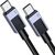 UGREEN L512 Кабель USB-C - USB-C PD 100W 0.5 m / серый Дата USB-кабели