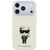 Karl Lagerfeld Smooth Ikonik Sketch MagSafe Aizsargapvalks priekš iPhone 18 Pro / 17 Pro / bēšs Neoriģinālie Maciņi