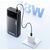 External battery Power Bank Awei PA-92 22.5W 20000mAh black Power Banks