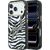 Karl Lagerfeld IML Signature Zebra Glitter MagSafe Aizsargapvalks priekš iPhone 18 Pro Max / 17 Pro Max / zelta Neoriģinālie Maciņi