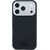 Lacoste PVC Petit Pique Semi Wrap Embossed MagSafe Case Aizsargapvalks priekš iPhone 18 Pro Max / melns Neoriģinālie Maciņi