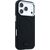 Lacoste PVC Petit Pique Semi Wrap Embossed MagSafe Case Aizsargapvalks priekš iPhone 18 Pro Max / melns Neoriģinālie Maciņi