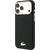 Lacoste PU Leather Champs Elysees Gold Logo MagSafe Case Aizsargapvalks priekš iPhone 18 Pro Max / melns Neoriģinālie Maciņi