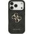 Guess PU 4G Metal Logo Case Aizsargapvalks priekš iPhone 18 Pro / pelēks Neoriģinālie Maciņi