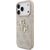 Guess PU 4G Metal Logo Case Aizsargapvalks priekš iPhone 18 Pro / rozā Neoriģinālie Maciņi