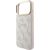 Guess PU Leather 4G Gold Frame Embossed MagSafe Case Aizsargapvalks priekš iPhone 18 Pro / rozā Neoriģinālie Maciņi