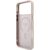 Guess PU Leather 4G Gold Frame Embossed MagSafe Case Aizsargapvalks priekš iPhone 18 Pro / rozā Neoriģinālie Maciņi