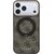 Guess PU 4G Ring Stand MagSafe Case Aizsargapvalks priekš iPhone 18 Pro Max / brūns Neoriģinālie Maciņi