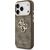 Guess PU 4G Metal Logo Strap Case Aizsargapvalks priekš iPhone 18 Pro Max / brūns Neoriģinālie Maciņi