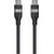 Anker USB-C to USB-C Cable Braided, 0.9m, 240W, Black Anker USB-C Braided Cable, 0.9 m Новинки смартфонов и телефонов