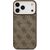 Guess PU Leather 4G Gold Frame MagSafe Case Чехол для Apple iPhone 17 Pro Max Чехлы - альтернативные