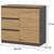 Top E Shop Topeshop 1D3S ANT/ART BA KPL chest of drawers Новинки Для дома и сада 
