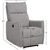 Recliner armchair LANDO with electric mechanism, grey Новинки Для дома и сада 