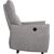 Recliner armchair LANDO with electric mechanism, grey Новинки Для дома и сада 