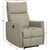 Recliner armchair LANDO with electric mechanism, green Стулья