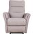 Recliner armchair BOWERS with manual mechanism, beige Новинки Для дома и сада 