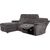 Corner sofa PROVENCE LC, electric/manual recliner, dark grey Новинки Для дома и сада 